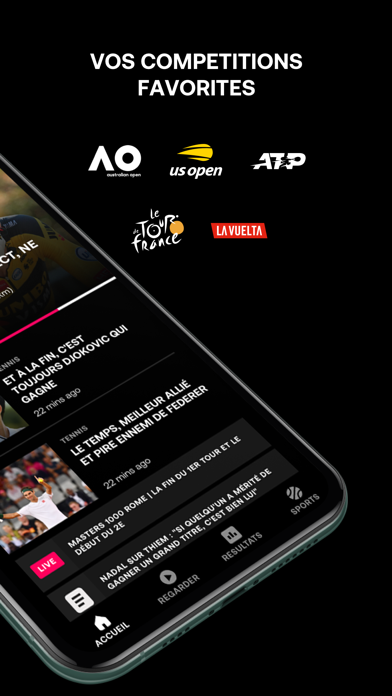 Screenshot #3 pour Eurosport: Live, News & Scores