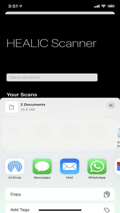 HEALIC FootScanner Screenshot