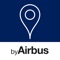 Sitemap AG App allows to view and consult all buildings of Airbus & Airbus Group sites in Toulouse and Hamburg using GPS position*