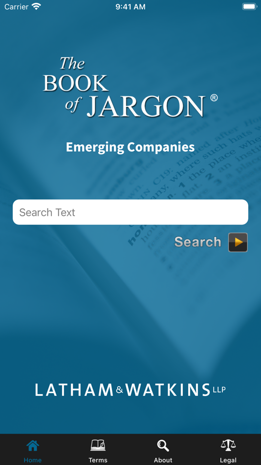 #1. The Book of Jargon® - EC (iOS) By: Latham & Watkins LLP