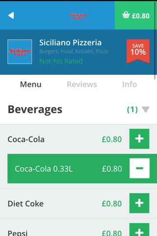 Siciliano Pizzeria screenshot 4