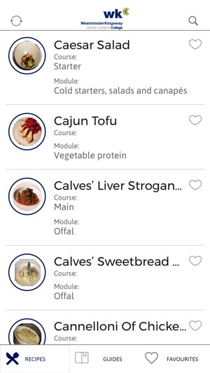 WKC Recipes