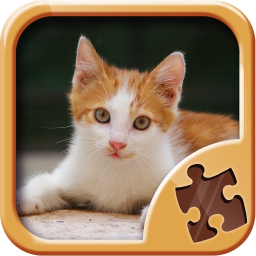 Cute Kitty Jigsaw Puzzle Games - Kitten Puzzles Icon