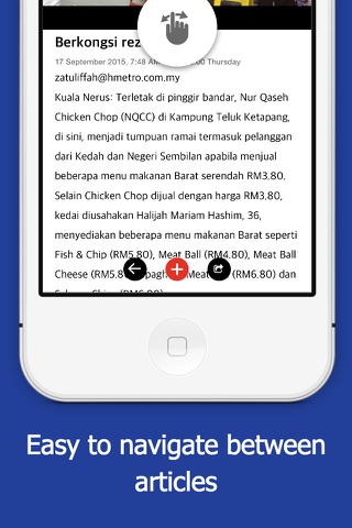 Harian Metro Mobile screenshot 4