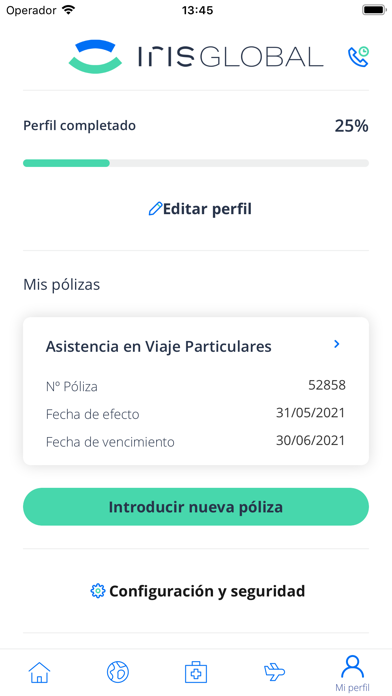 IRIS GLOBAL Screenshot