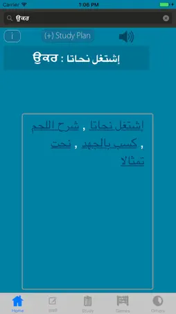 Punjabi Arabic Dictionary screenshot 2