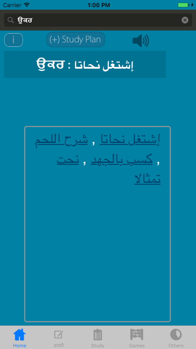 Screenshot #2 pour Punjabi Arabic Dictionary