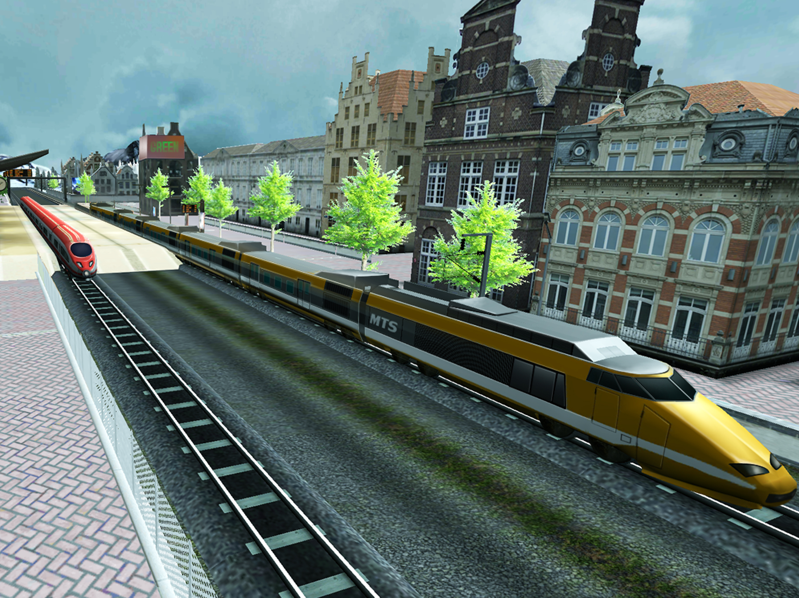 Euro Train Driving Games screenshot 6
