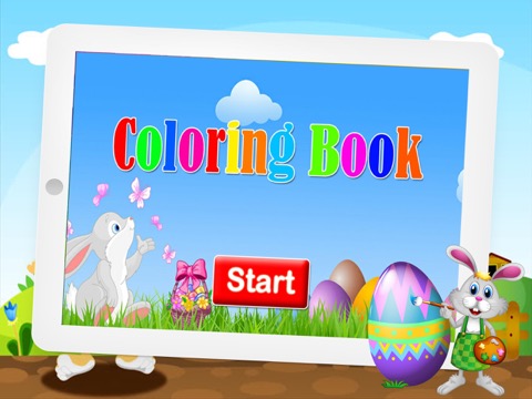 イースター eggstravaganza そしてウサギ、着色ために子供たち 、着色アプリのおすすめ画像5
