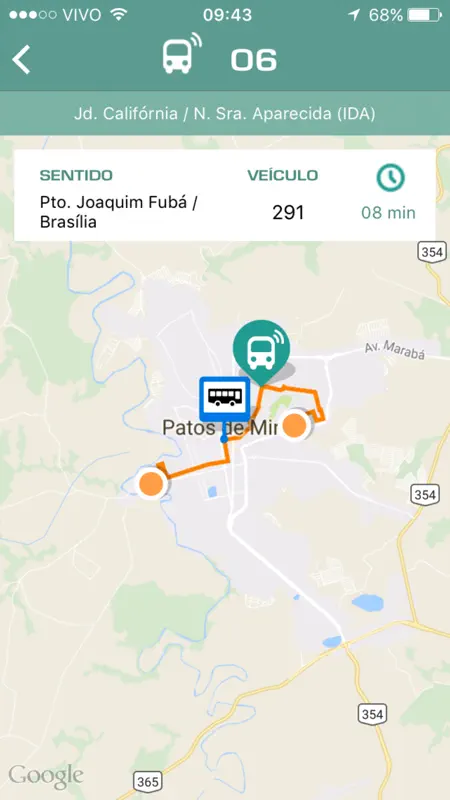 Meu Ônibus Pássaro Branco screenshot 4 of 4