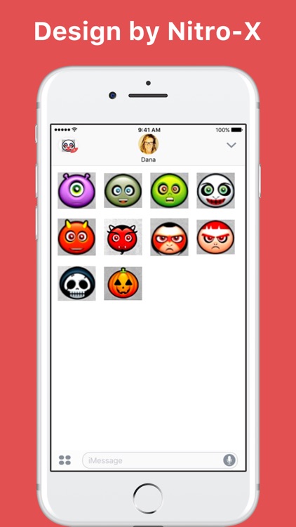 Adult fun emoji stickers by Nitro-X for iMessage
