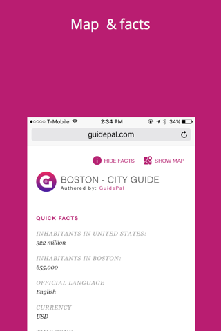 Boston City Travel Guide - GuidePal screenshot 4