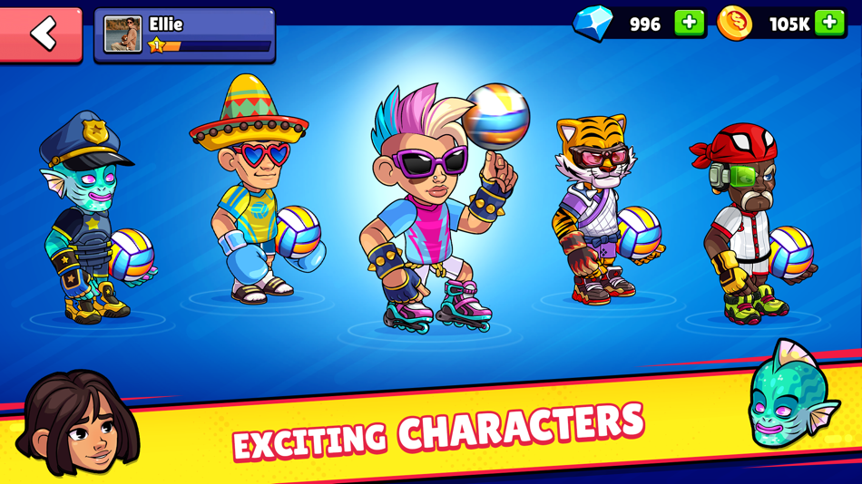 #4. Volleyball Arena: Spike Hard (iOS) By: Miniclip.com