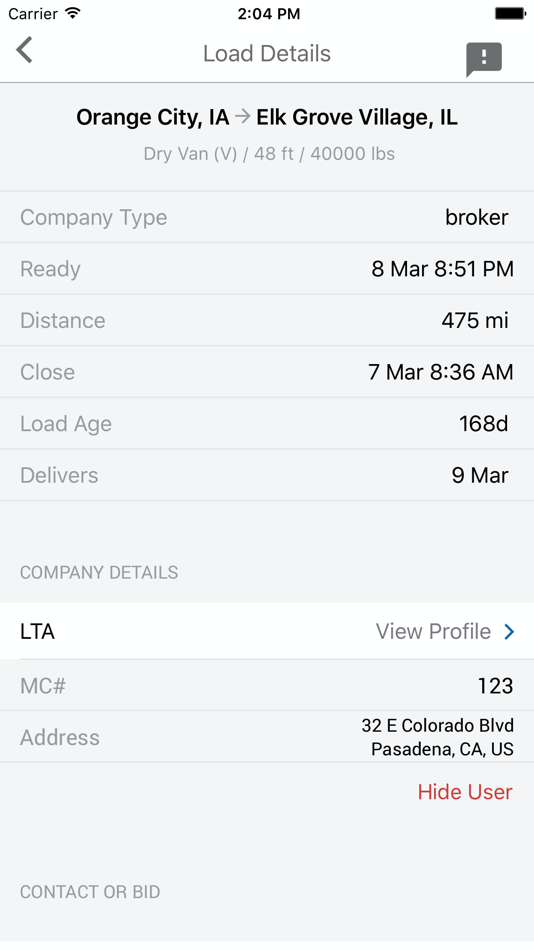 #3. ComFreight: Load Matching App (iOS) 由: ComFreight