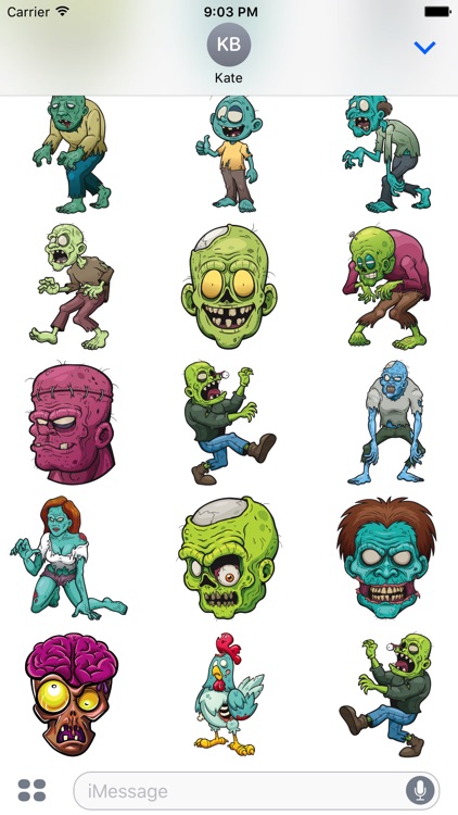 Zombistickers screenshot-3