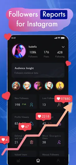Game screenshot Followers Reports Tracker mod apk