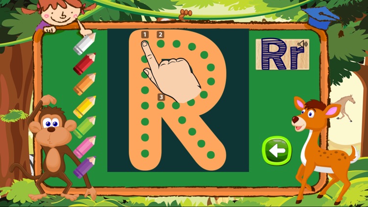 Animals Vocab Alphabet Flashcards for Preschool screenshot-3