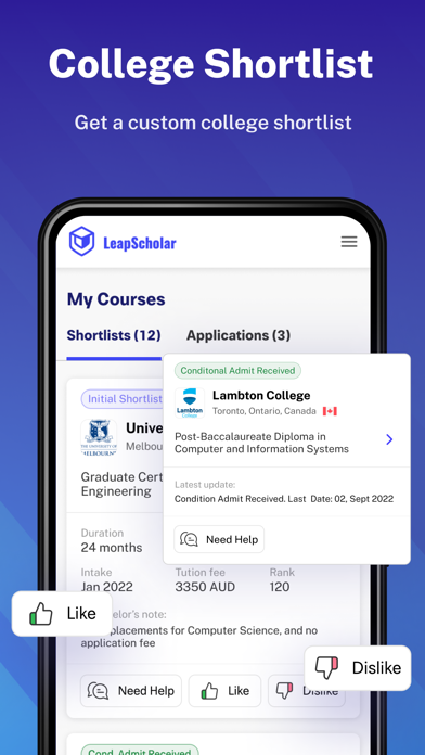 Counselling by LeapScholar Screenshot