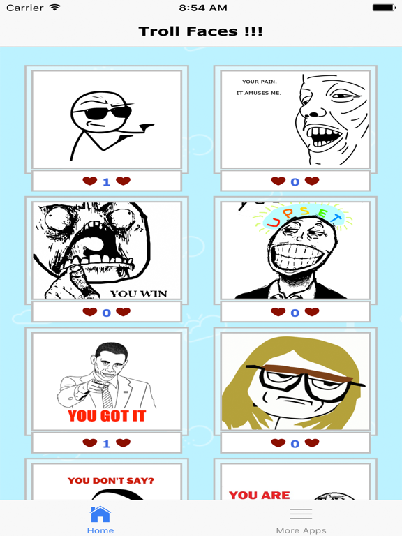 Screenshot #4 pour Troll Faces HD Free Download 999+ !!
