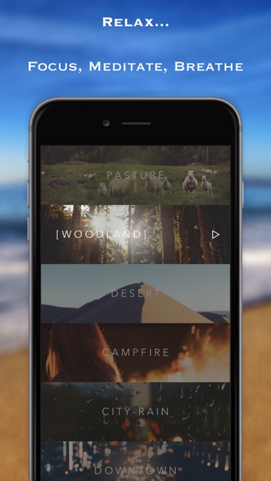 Screenshot #2 pour Scape - Relaxing Ambient Soundscapes
