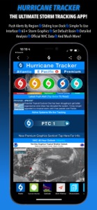 Hurricane Tracker screenshot #1 for iPhone
