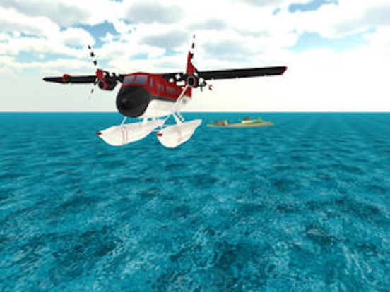 Screenshot #5 pour Ocean Air-plane Fly-ing Tour Simulator