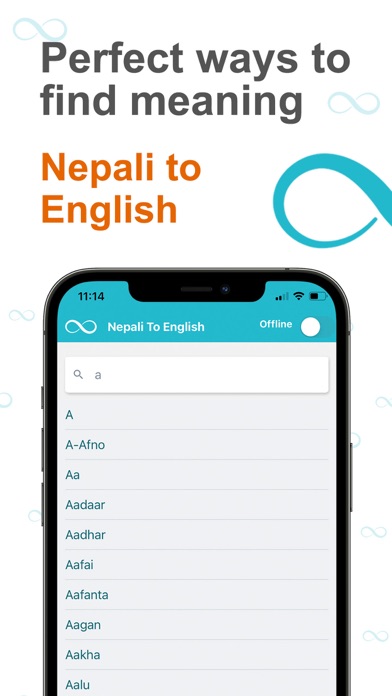 Nepali To English Dictionaryのおすすめ画像1