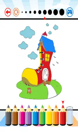 Game screenshot House Coloring Book - Activities for Kid apk