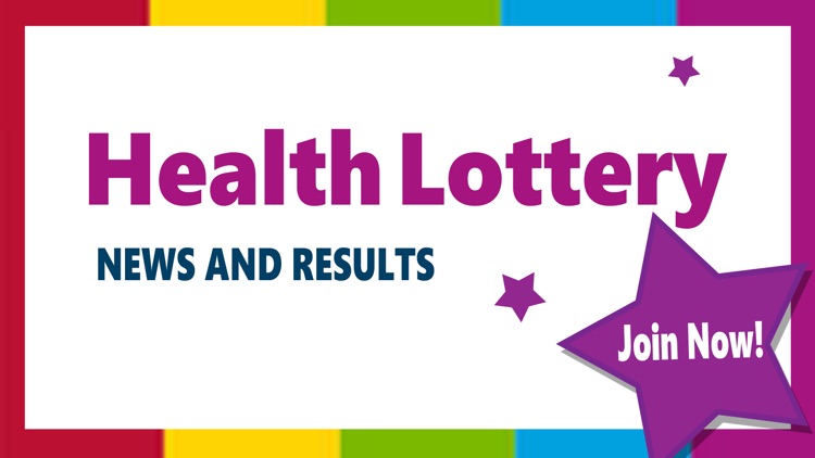 The Health Lottery News and Results