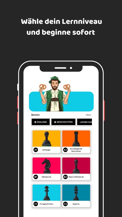 Deutsch lernen durch Hören