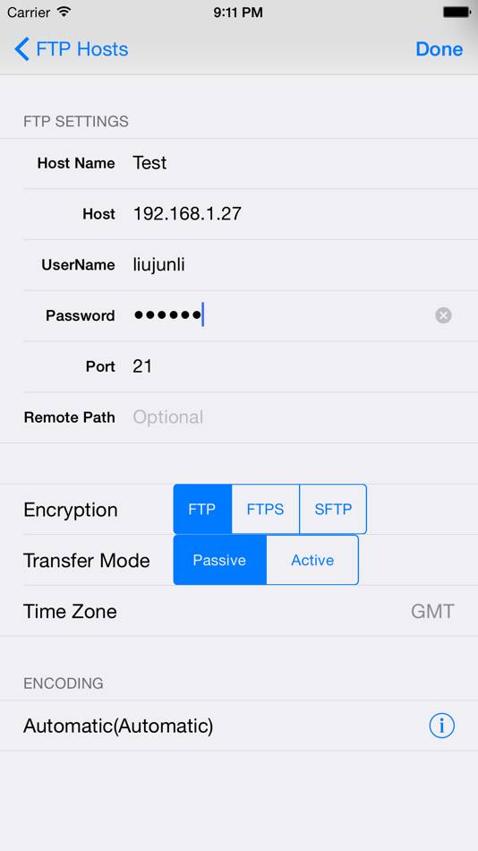 FTP Sprite+ - 1.6.9 - (iOS)