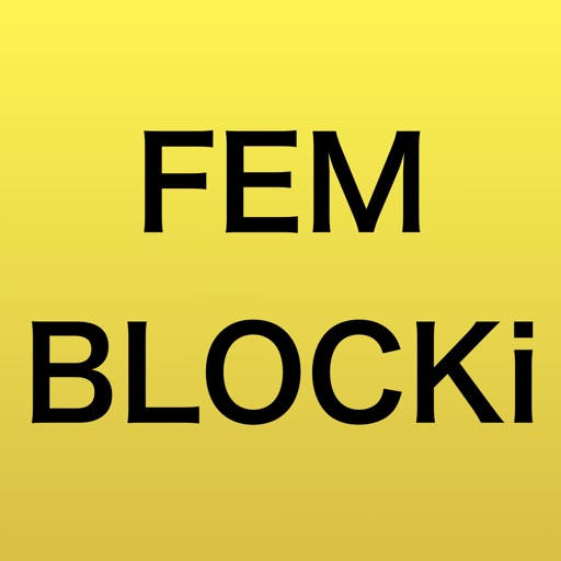 FEM BLOCKi - 3D Finite Element iOS App