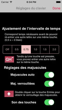 Game screenshot AEI Keyboard Note French apk