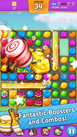 Game screenshot Sweet Cookie Crush - 3 match puzzle charm splash mod apk