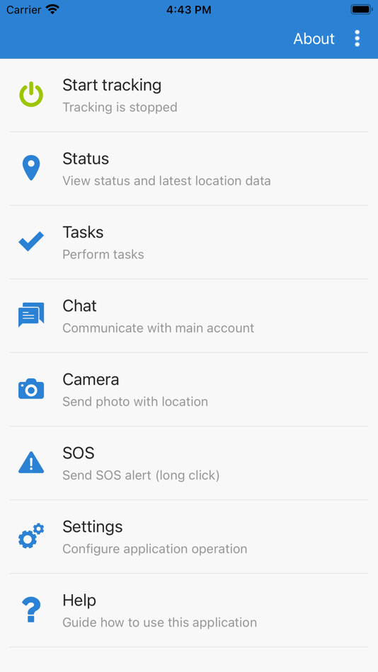 #1. GPS Tracker - Mobile Tracking (iOS) Bởi: AE digital, MB