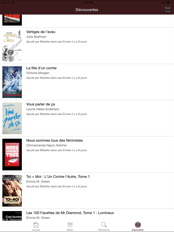 Screenshot #4 pour Booknode