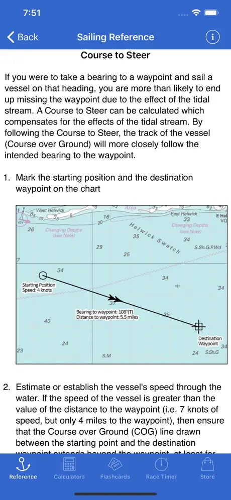Sailing Reference