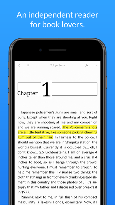 Yomu EBook Reader Screenshot