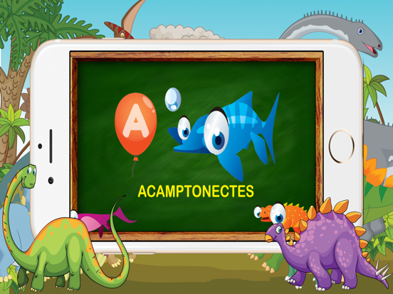 Screenshot #6 pour A-Z Dinosaur Alphabet Trace Flashcards for Toddler