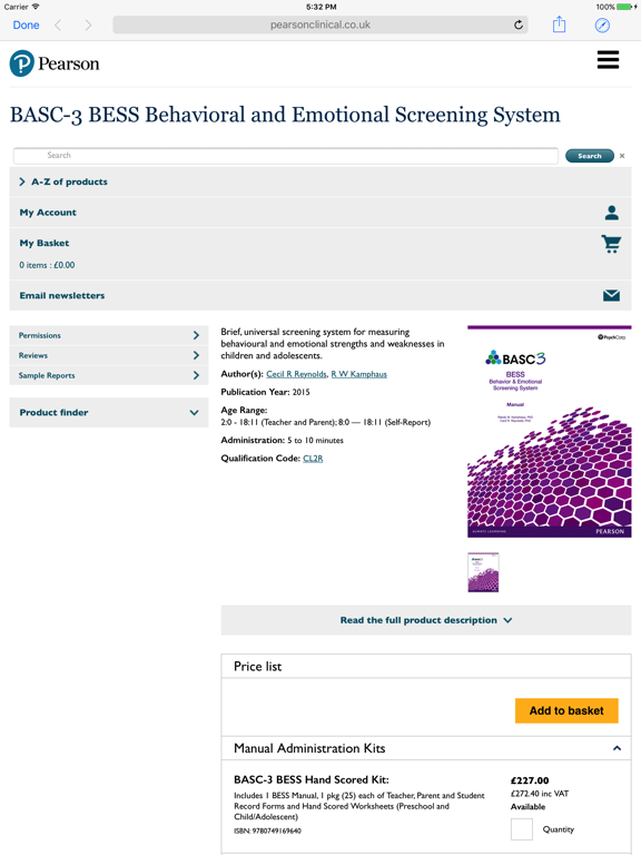 Pearson Clinical UK Assessment Assistantのおすすめ画像3