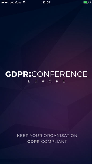 How to cancel & delete GDPR CONFERENCE EUROPE from iphone & ipad 1