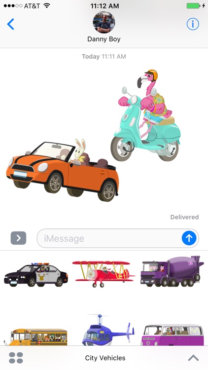 Big City Vehicles - Cars and Trucks Sticker Pack screenshot-4