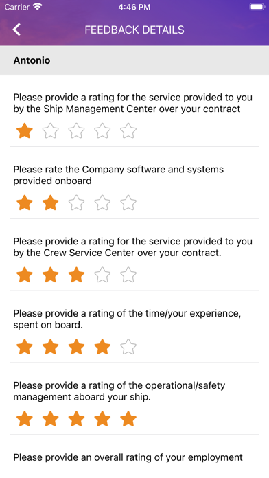 Seafarer Portal MMS Screenshot