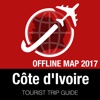 Côte d'Ivoire Tourist Guide + Offline Map