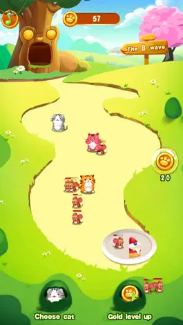 Game screenshot Cats and Mouse Battle for Cake apk
