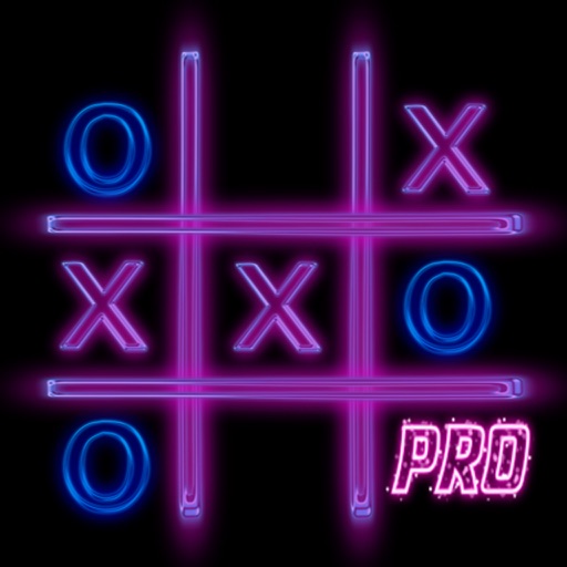 Tic Tac Toe Glow - Pro Icon