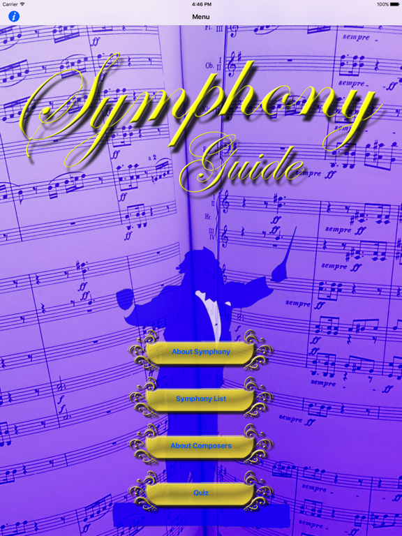 Screenshot #4 pour Symphony Guide and Quiz