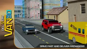 Cargo Truck Driver Delivery Simulator Mini Van screenshot 1