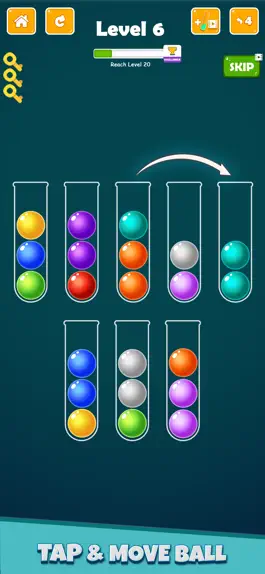 Game screenshot Ball Color Sort Puzzle Games mod apk