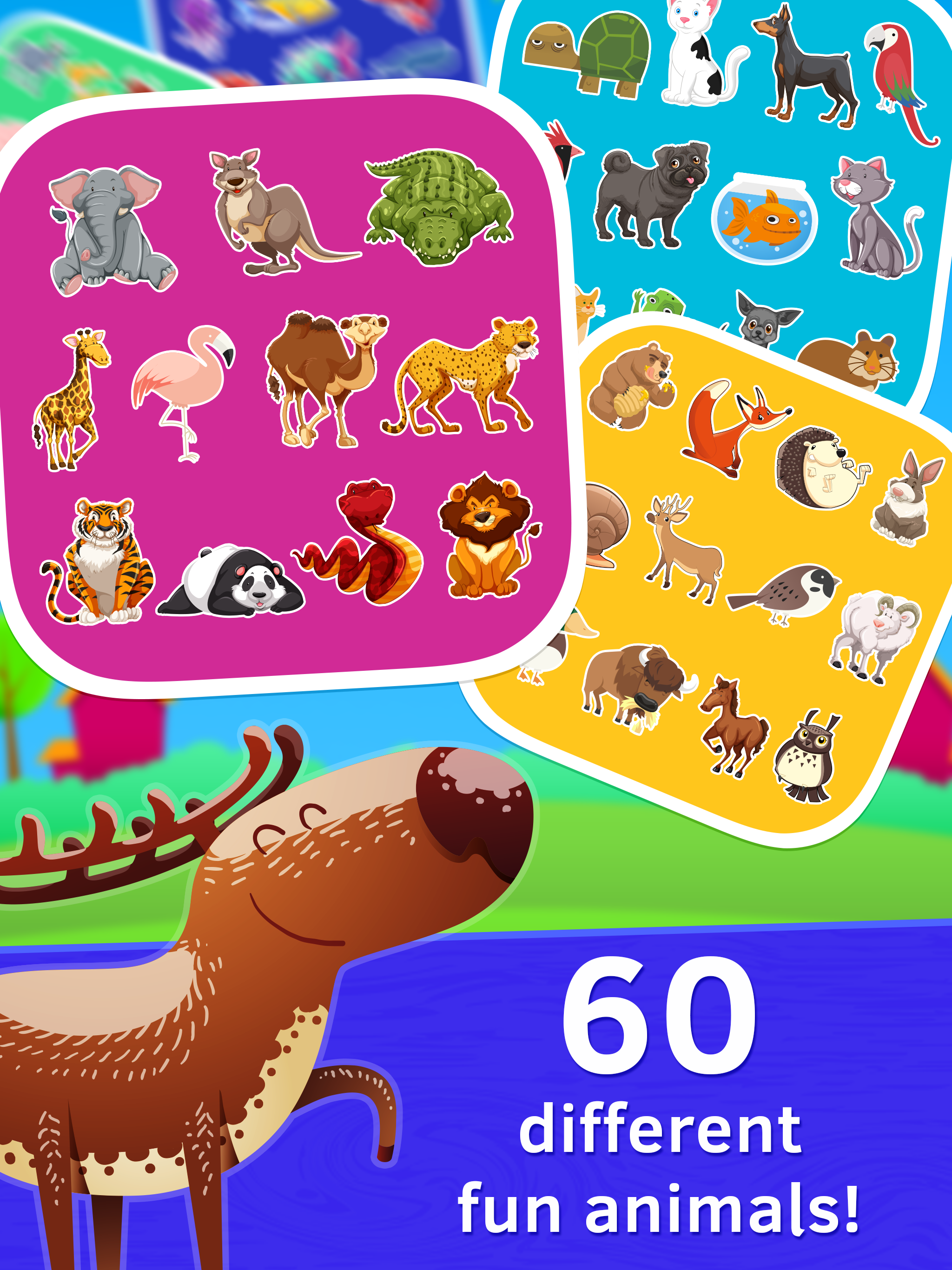 Zoo Animal Puzzles for Kids screenshot 5